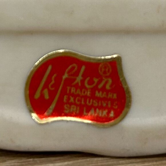 LEFTON figurine children with dog carrying Xmas tree - Picture 4 of 5